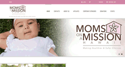 Desktop Screenshot of momsonamissionhawaii.org